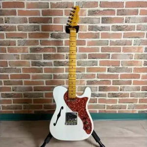 AMERICAN PRO II TELE THINLINE VINTAGE BLONDE + ETUI Top Vente