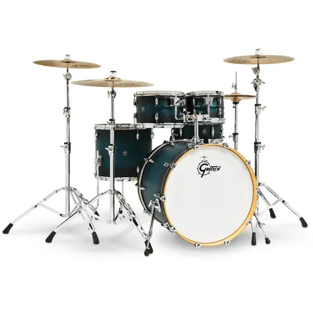 GRETSCH Renown Maple Batterie 22"/4pcs Satin Antique Blue Meilleur Choix