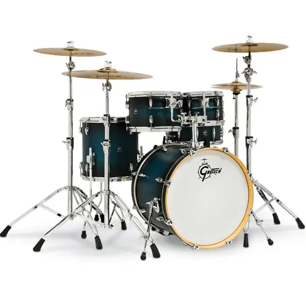 Produit De Marque GRETSCH Renown Maple Batterie 20"/4pcs Satin Antique Blue