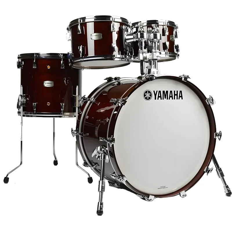YAMAHA Absolute Hybrid Maple Batterie 22"/4Pcs Classic Walnut Remise