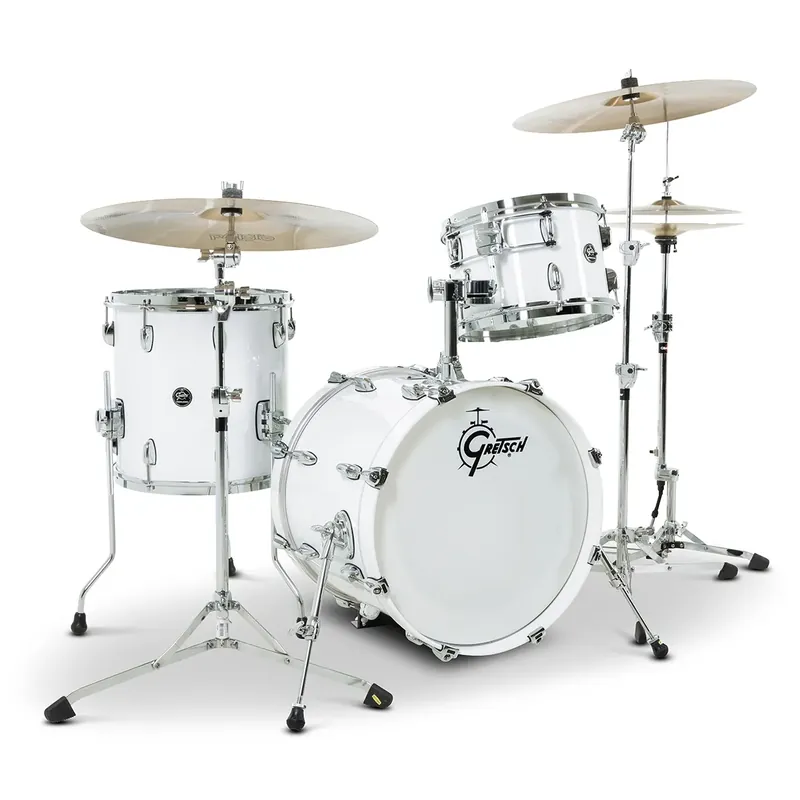 GRETSCH Renown Maple Batterie 18"/3pcs Piano White Prix Réduit