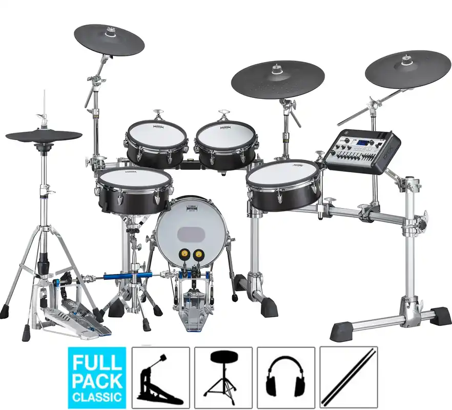YAMAHA DTX10K-M Batterie Black Forest, Full Pack Soldes