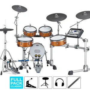 Solde YAMAHA DTX10K-M Batterie Real Wood, Full Pack