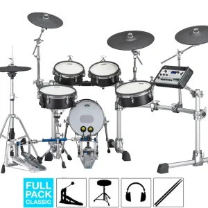 YAMAHA DTX10K-X Batterie Black Forest, Full Pack Remise