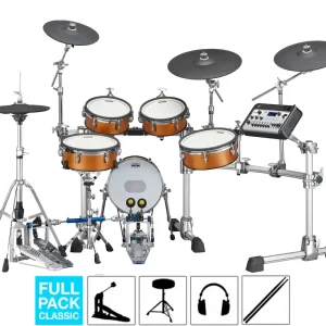 Commander Vite YAMAHA DTX10K-X Batterie Real Wood, Full Pack