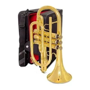 BESSON BE120 "PRODIGE 120" CORNET ETUDE SIB VERNI avec etui et emb. Offre Du Jour