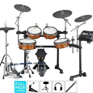 YAMAHA DTX8K-X Batterie Real Wood, Full Pack Dernier Modèle