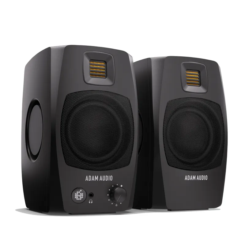 ADAM Audio D3V Active Desktop Monitor System - Black (Pair) Jusqu'à Épuisement Des Stocks