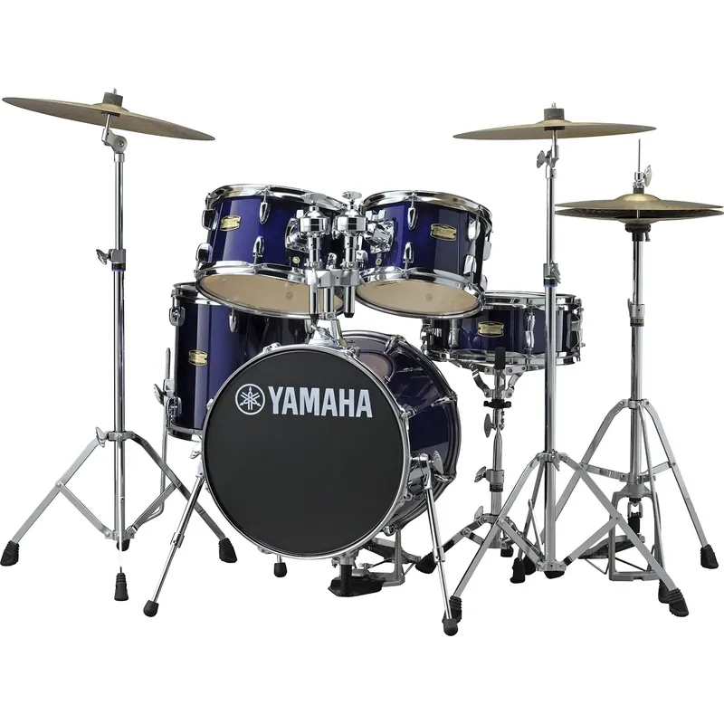 Offre Limitée YAMAHA Junior Kit Manu Katche Batterie 16"/5Pcs Deep Violet + Access