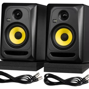 Pas Cher KRK Classic 5 Studio Monitor Pack