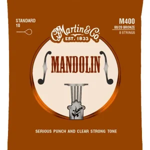 Commander Vite MARTIN M400 JEU DE CORDES MANDOLINE 8 CORDES - Tirants Light