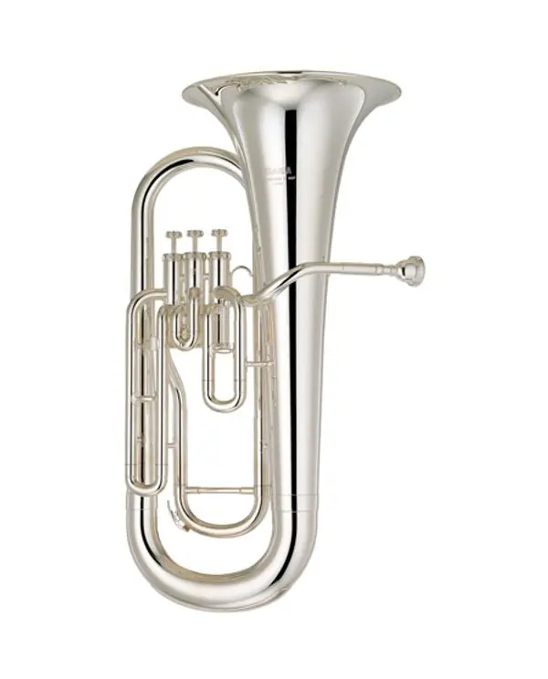 YAMAHA YEP 201S EUPHONIUM SIB argentée 3 pistons + étui & embouchure Jusqu'à Épuisement Des Stocks
