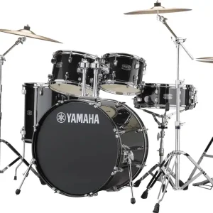Bon Plan YAMAHA Rydeen Batterie 22"/5Pcs Black Glitter + Cymbales