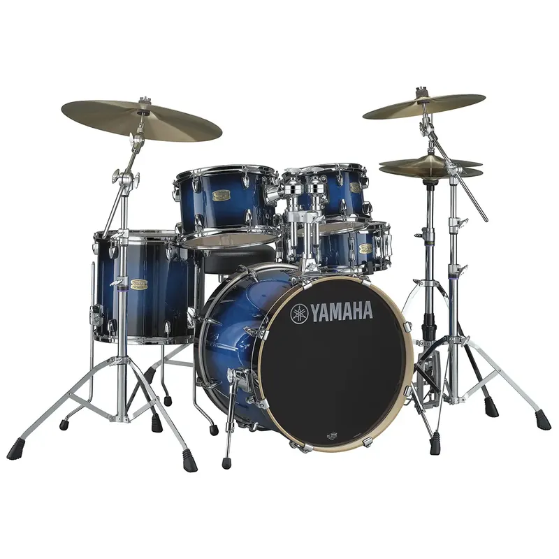 YAMAHA Stage Custom Birch Batterie 20"/5Pcs Deep Blue Sunburst + HW780 Solde