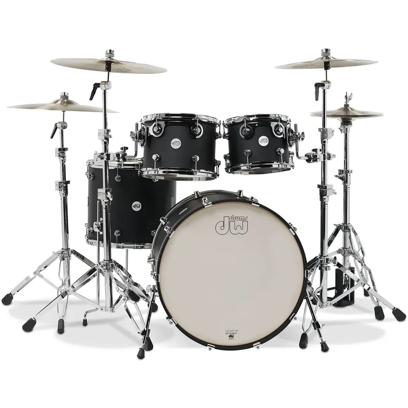 Expédition Rapide DW Design Batterie 22"/4pcs Black Satin