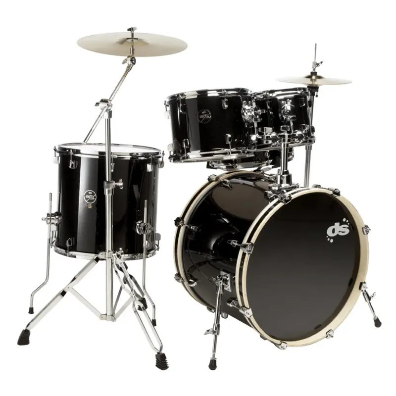 Prix Choc DS DRUMS DSX Batterie 22"/5pcs Black Sparkle