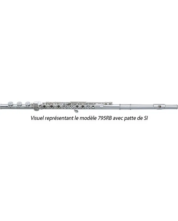 Remise PEARL 795R ELEGANTE FLUTE TRAVERSIERE - Tête et corps argent massif
