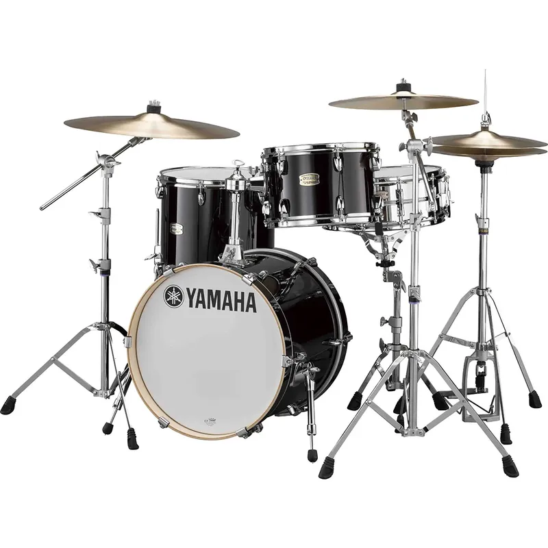 Seulement Aujourd'hui YAMAHA Stage Custom Bop Batterie 18"/3Pcs Raven Black