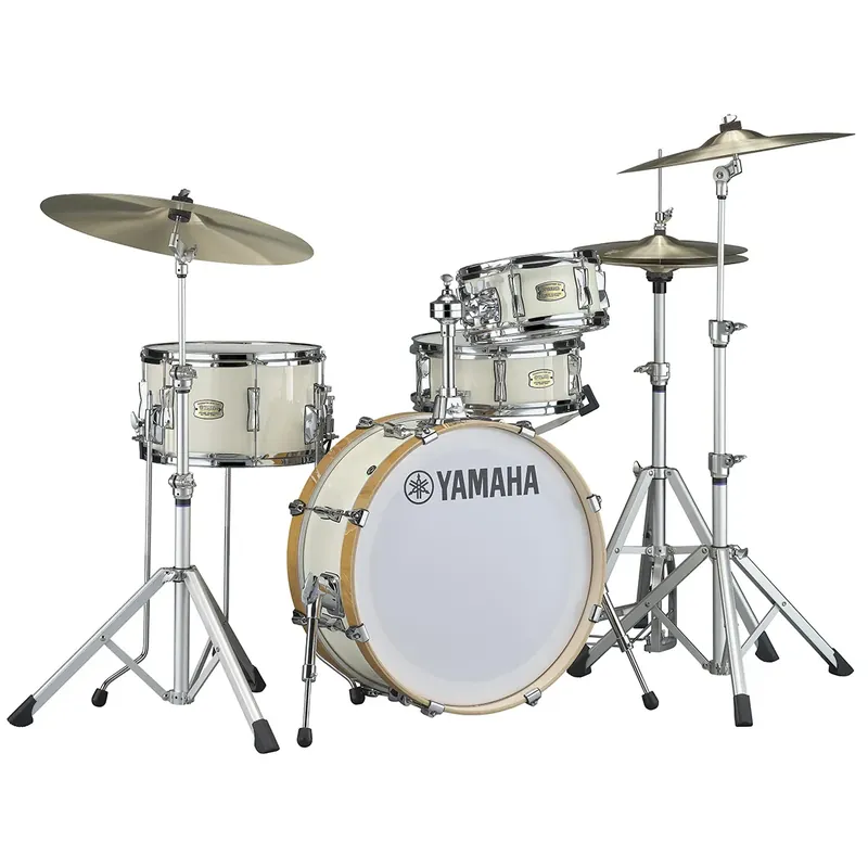 Bon Plan YAMAHA Stage Custom Hip Batterie 20" /4Pcs Classic White