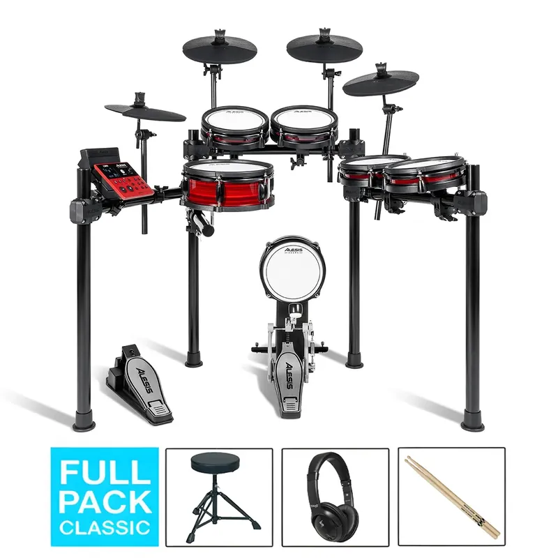 ALESIS Nitro Pro XL Batterie Kit Full Pack Prix Choc