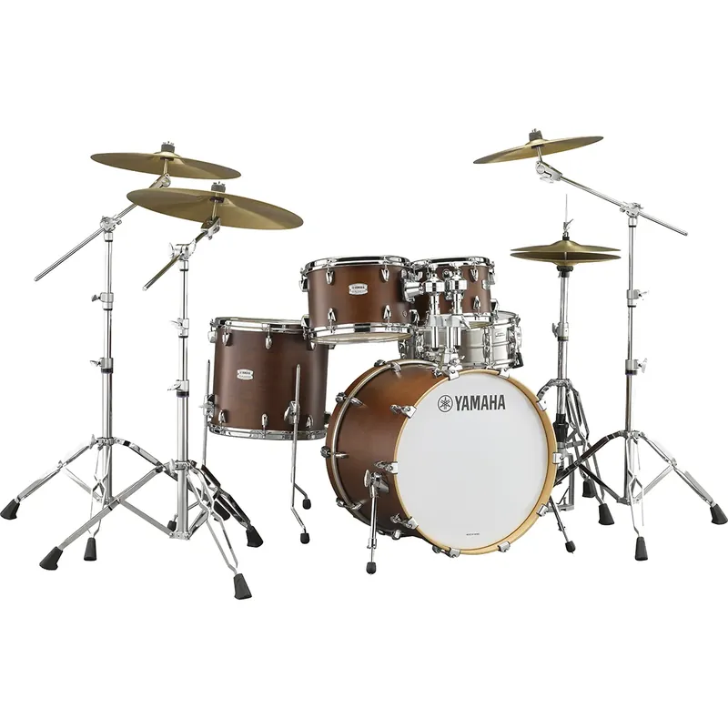YAMAHA Tour Custom Batterie 20"/4Pcs Chocolate Satin Achetez Aujourd'hui