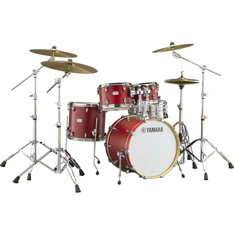 Retour Gratuit YAMAHA Tour Custom Batterie 22"/4Pcs Candy Apple Satin
