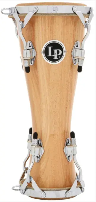 Certifié LATIN PERCUSSION LP492AWC Bata Drums 5" + 6 3/4" Oak + Bandouliere