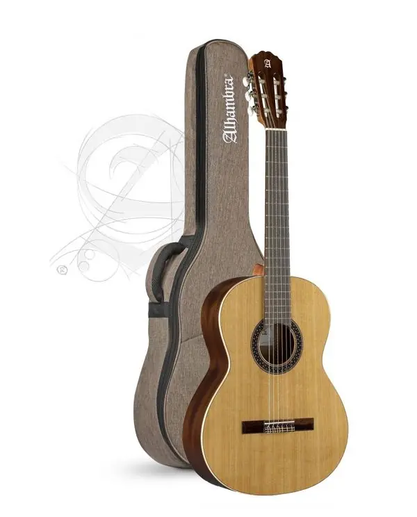 ALHAMBRA 1C "HYBRID TERRA" CADETE GUITARE CLASSIQUE 3/4 avec housse Commande En Gros