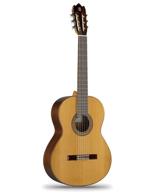 Acheter En Ligne ALHAMBRA 3C GUITARE CLASSIQUE - Table cèdre massif avec housse