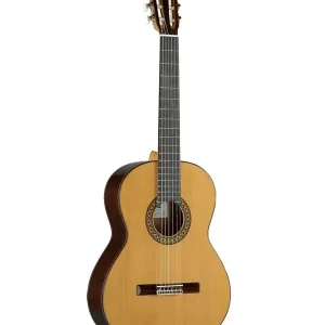 Nouvelle Collection ALHAMBRA 4P GUITARE CLASSIQUE - Table cèdre massif avec housse