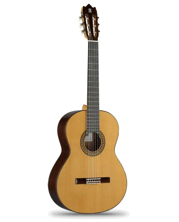 Nouvelle Collection ALHAMBRA 4P GUITARE CLASSIQUE - Table cèdre massif avec housse