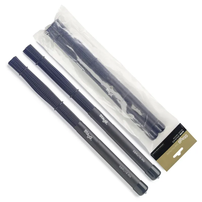 Offre Spéciale STAGG SBRU15RN BalaisNylon Gros Manche Caoutchouc