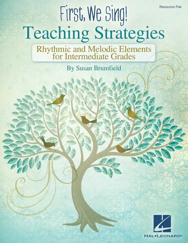 Hal Leonard First We Sing Teaching Strategies (Intermediate) - Brumfield - Resource Pak Soldes
