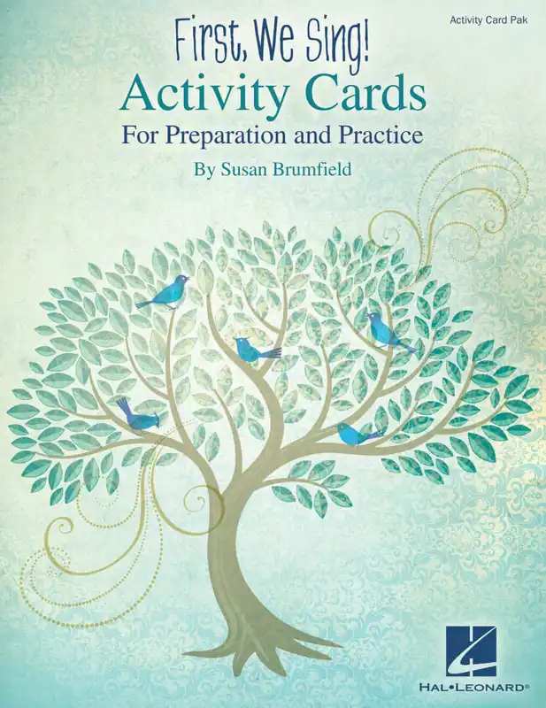 Hal Leonard First, We Sing! Activity Cards - Brumfield - Activity Pak Meilleur Prix