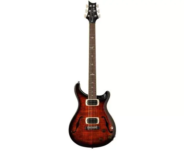 SE ED SHEERAN FLAT BACK HB I BARITONE PIEZO ORANGTE TIGER SMOKEBURST Nouvel Arrivage