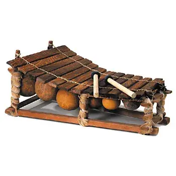 YOMAN Balafon Bois Peau Et Calebasse 16 Notes Offre Limitée