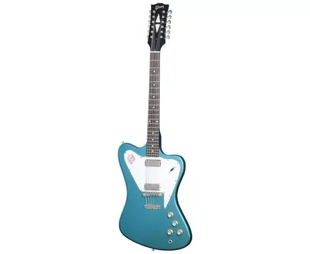 1965 NON-REVERSE FIREBIRD V 12-STRING REISSUE AQUA MIST Affaire À Saisir