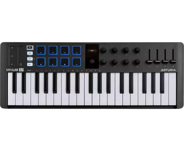 Certifié CLAVIER DE CONTROLE MINILAB MK3 37 TOUCHES NOIR