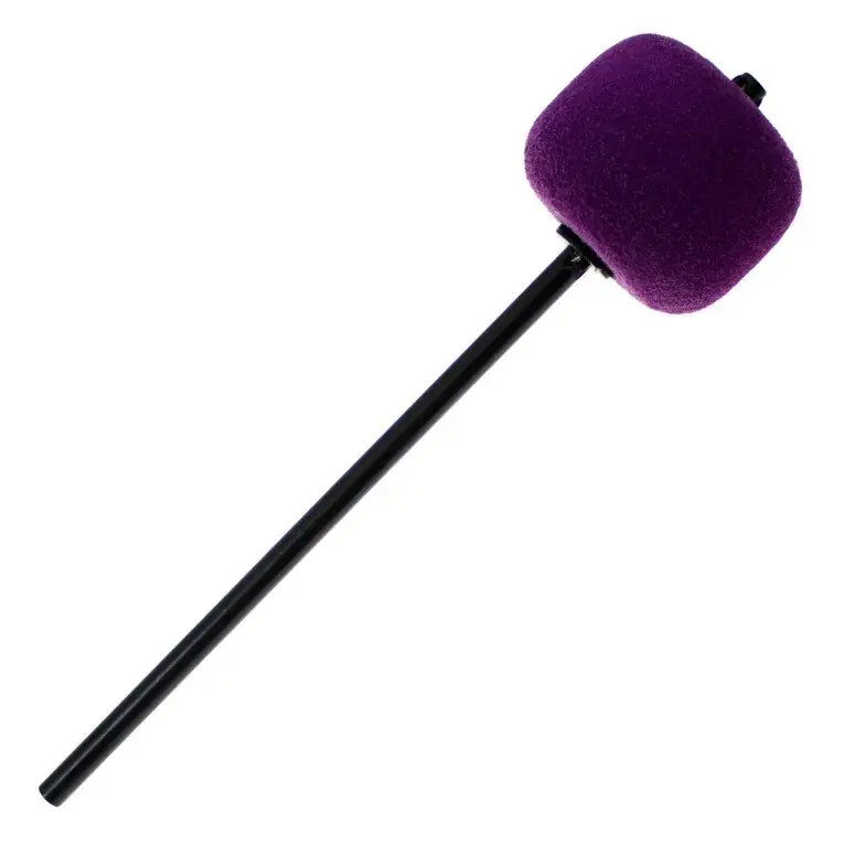 Prix Bas DANMAR 206CKP Batte Grosse Caisse Feutre Purple - Tige Noire