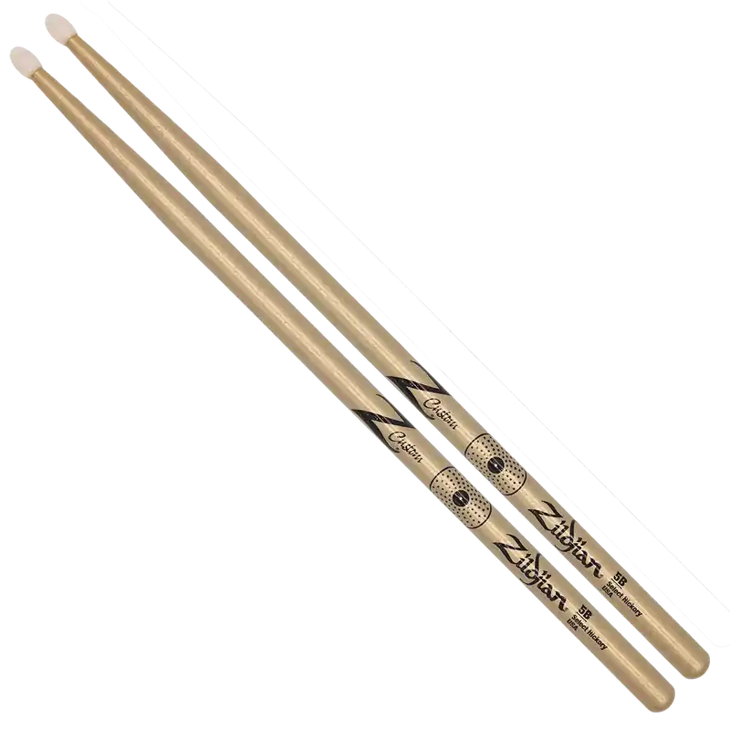 ZILDJIAN Z5BCGNZC Baguettes Chroma 5B Z Custom Gold Nylon Bon Marché