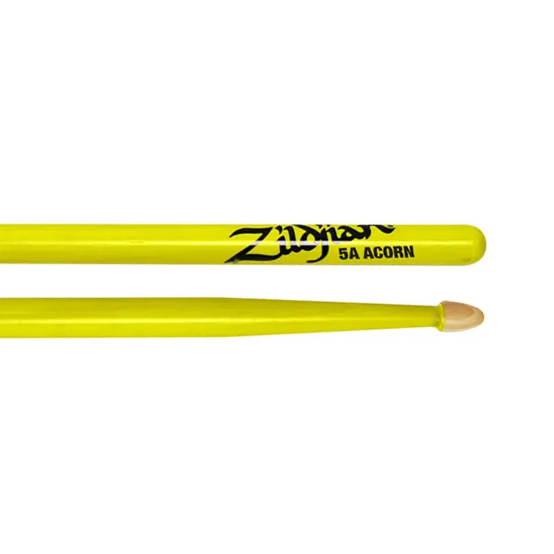 Top Vente ZILDJIAN 5ACWDGY5A Baguettes Acorn Neon Yellow