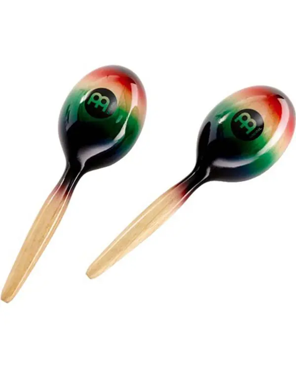 Haute Qualité MEINL MWM1MC MARACAS BOIS MULTICOLORES OVALES