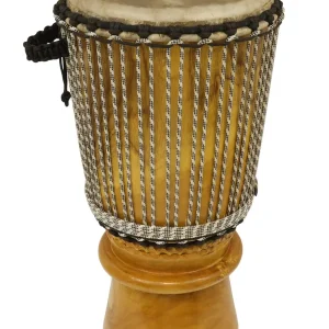 African Drums Large African Bougarabou - 11.5 x 23.5‘‘ Haute Qualité