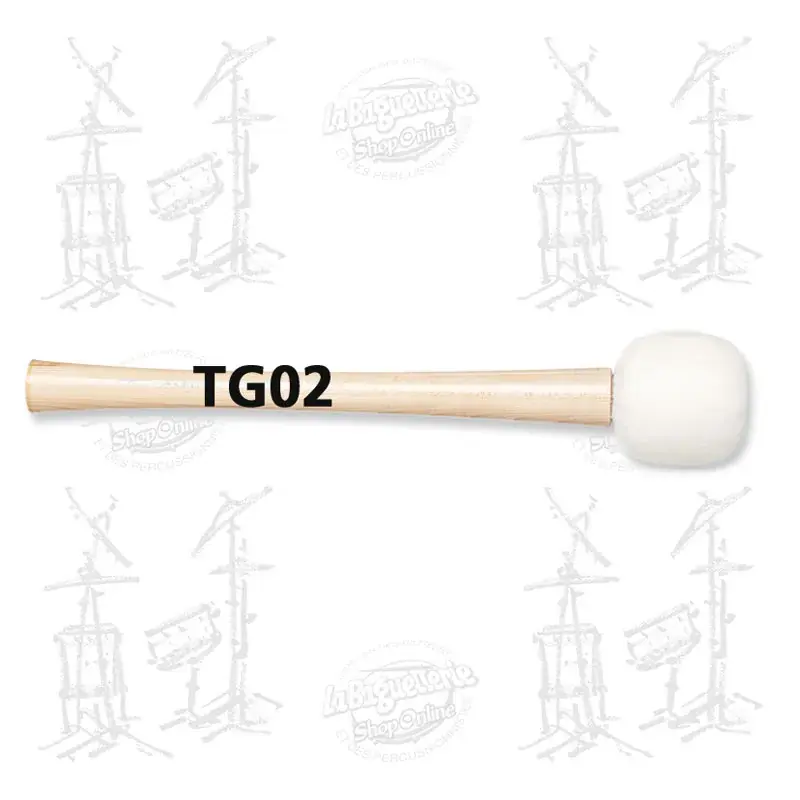 Offre Spéciale VIC FIRTH TG02 Baguettes Signature Tom Gauger Legato