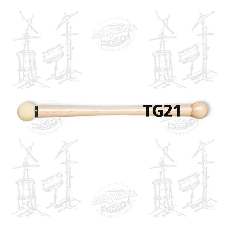 Pas Cher VIC FIRTH TG21 Baguettes Signature Tom Gauger Chamois