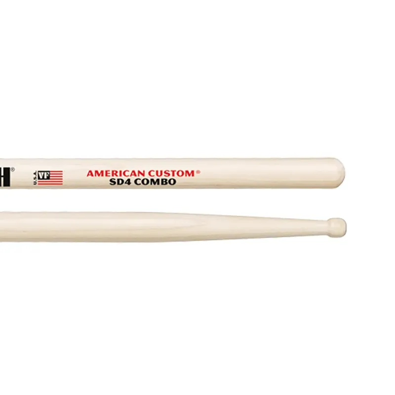 VIC FIRTH SD4 Baguettes American Custom Combo Maple Commander Maintenant