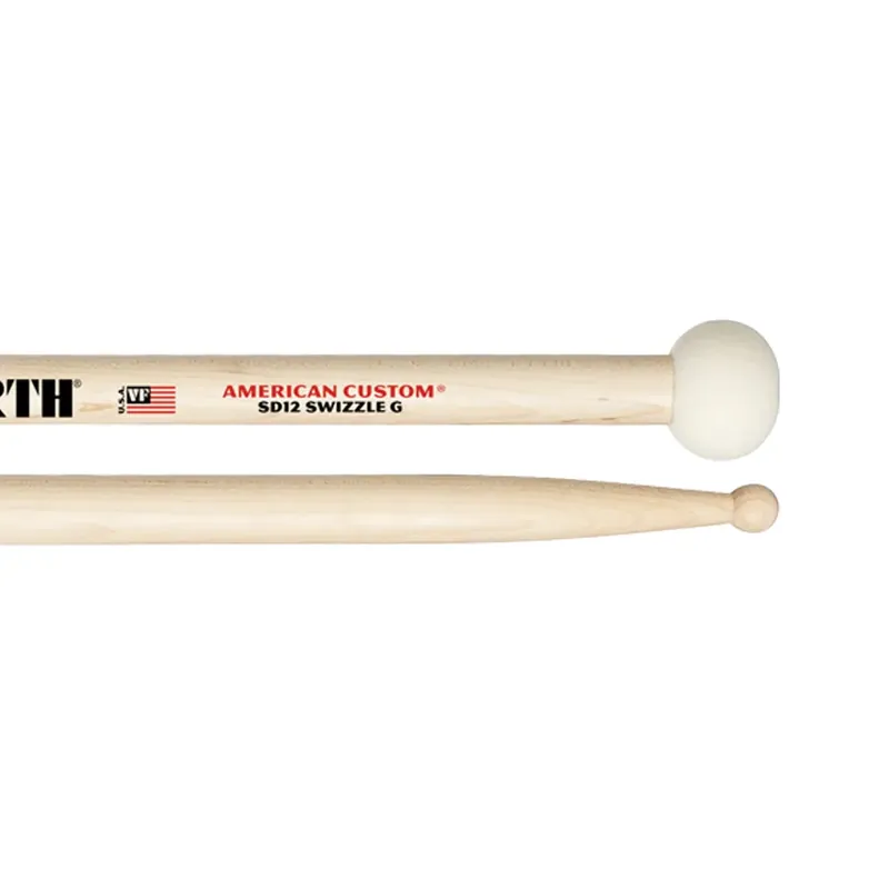 Commander Maintenant VIC FIRTH SD12 Baguettes/Mailloches American Custom Swizzle G Maple