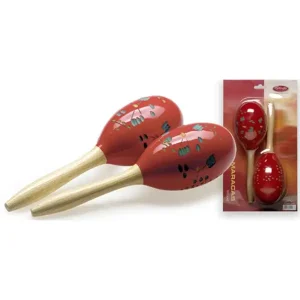 Dernière Chance STAGG MRW-29 MARACAS OVALE ROUGE 29CM