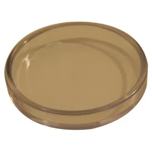 Petit Prix ASSIETTE PIANO PLASTIQUE 8 CM - TRANSPARENTE