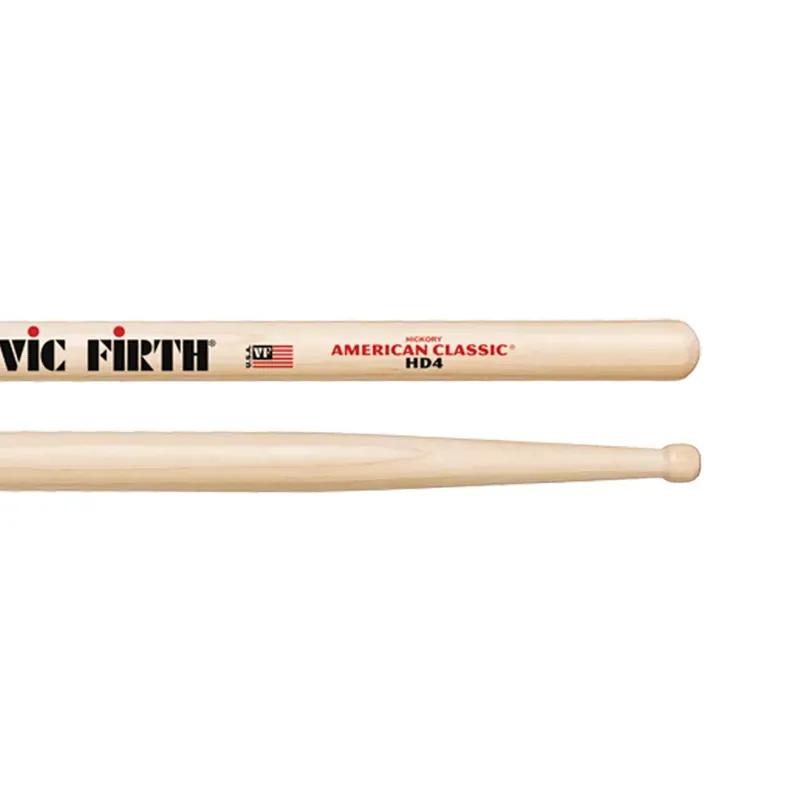VIC FIRTH HD4 Baguettes American Classic Hickory Haute Qualité